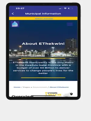 eThekwini Mobile App android App screenshot 0